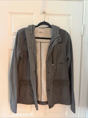 Gray Nike Hooded Jacket